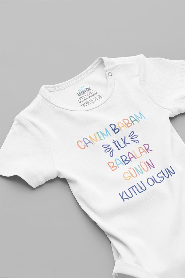 Babalar Günü Bebek Zıbını 5218