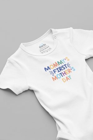 Anneler Günü Mother's Day Baskılı Bebek Body Çıtçıtlı Zıbın Tulum 5215-ANNE