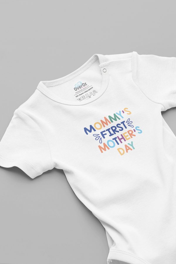 Anneler Günü Mother's Day Baskılı Bebek Body Çıtçıtlı Zıbın Tulum 5215-ANNE