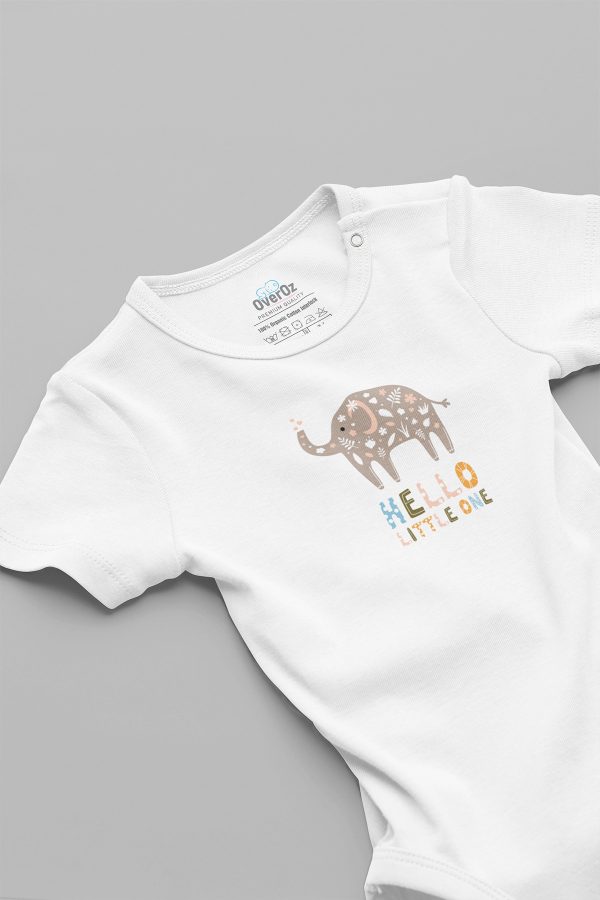 4'lü Bohem Bebek Body Set Badi Çıtçıtlı Zıbın Dörtlü 5663-5664-5665-5666 - Görsel 2