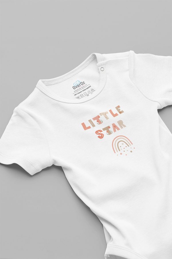 4'lü Bohem Bebek Body Set Badi Çıtçıtlı Zıbın Dörtlü 5663-5664-5665-5666 - Görsel 4