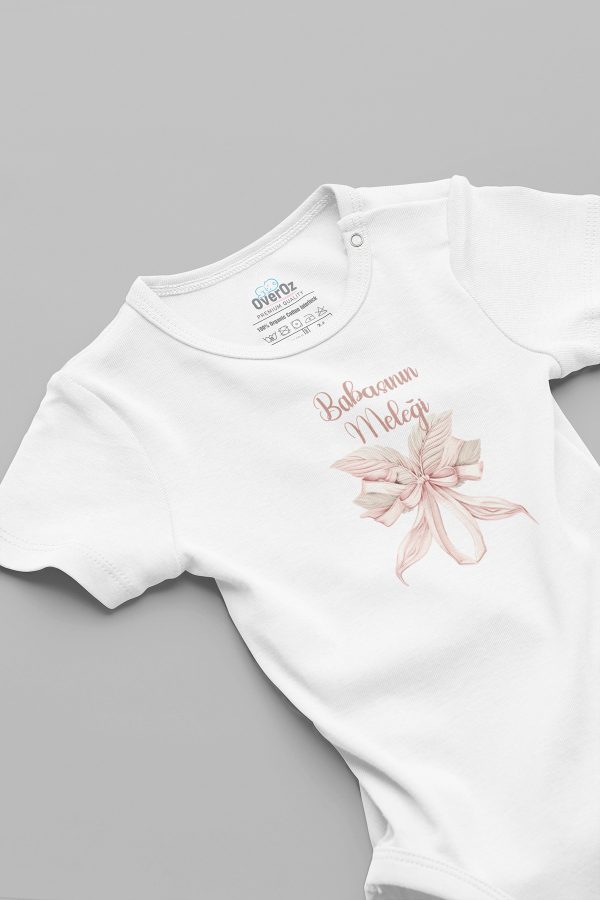 Babasının Meleği 3'lü Bebek Body Set Badi Çıtçıtlı Zıbın Üçlü 5818-5819-5820 - Görsel 4