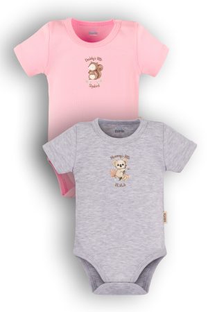 Sincap Koala 2'li Bebek Body Set Çıtçıtlı Zıbın 5876-5877-P