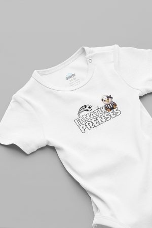Fanatik Prenses Beşiktaş Baskılı Bebek Body Zıbın