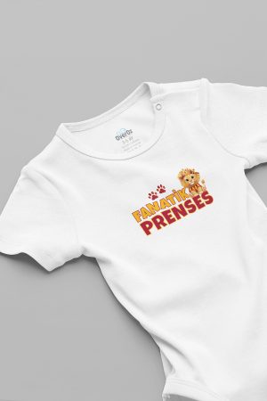 Fanatik Prenses Galatasaray Baskılı Bebek Body Zıbın