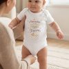 Nazımı Teyzem Çeker Yazılı Baskılı Bebek Body Zıbın