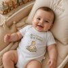 Kral Geldi Yazılı Baskılı Bebek Body Zıbın