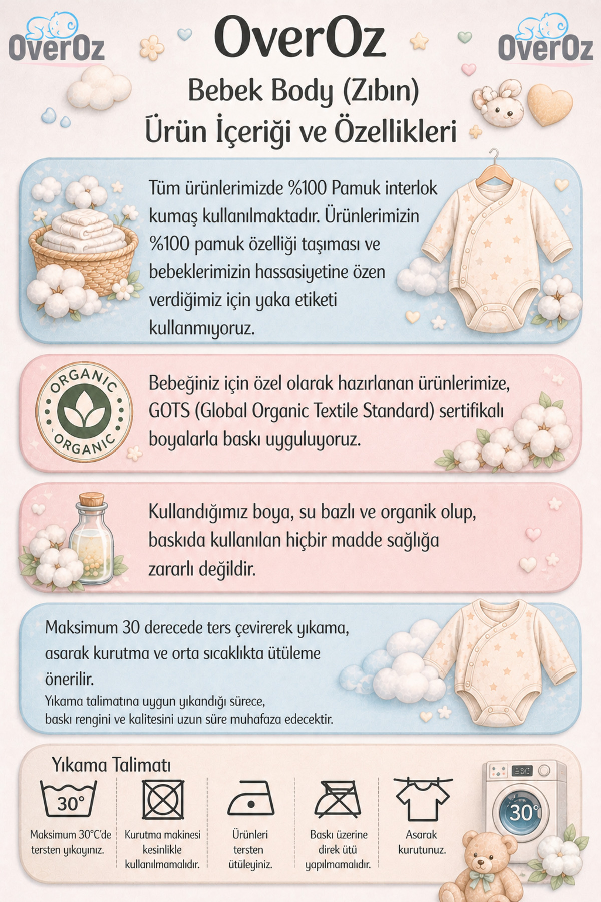 Tek Rakibim THY Uçak Baskılı Mavi Kısa Kollu Bebek Body Zıbın 5990 - Görsel 5
