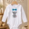 Baba yazılı bebek body zıbın