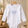 Baba yazılı bebek body zıbın