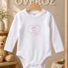 Baba yazılı bebek body zıbın