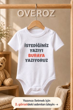 Kişiye özel bebek zıbın